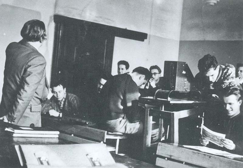 August Clüsserath als Lehrer in Völklingen