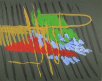 ohne Titel, 1965, Gouache auf Papier, 500 mm x 650 mm, IvN 1736