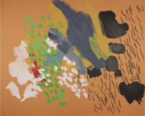 ohne Titel, 1965, Gouache auf farbigem Papier, 500 mm x 650 mm, IvN 1737