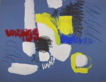 ohne Titel, 1960, Gouache auf farbigem Papier, 500 mm x 650 mm, IvN 1770