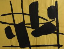 ohne Titel, 1965, Tusche auf farbigem Papier, 500 mm x 650 mm, IvN 2122