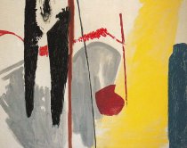 Seepferdchen, 1965, Acryl auf Leinen, 1200 mm x 15000 mm