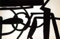 ohne Titel, 1959, Lack auf Linex, 1225 mm x 810 mm