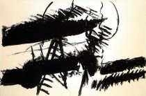 ohne Titel, 1959, Lack auf Linex, 820 mm x 1220 mm