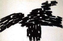 ohne Titel, 1959, Lack auf Linex, 810 mm x 1225 mm