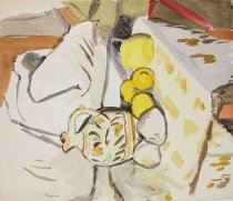 Ohne Titel (Stillleben), 1946, Aquarell auf Papier, 420 x 357 mm, IvN 1516
