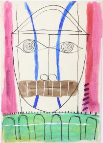 Ohne Titel, 1954, Tusche und Aquarell auf Papier, 295 x 210 mm, IvN  182